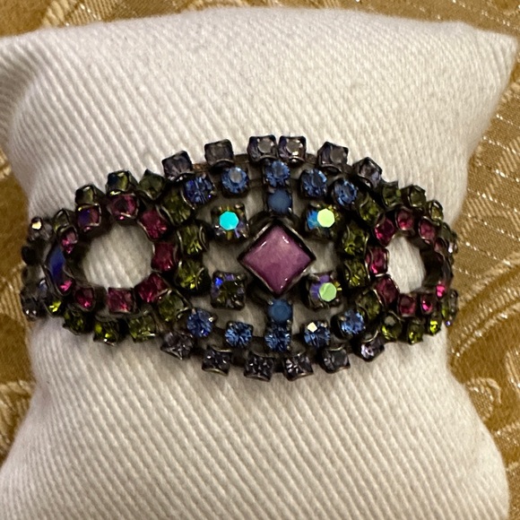 Jewelry - Elegant Vintage Multicolor Crystal Bracelet
